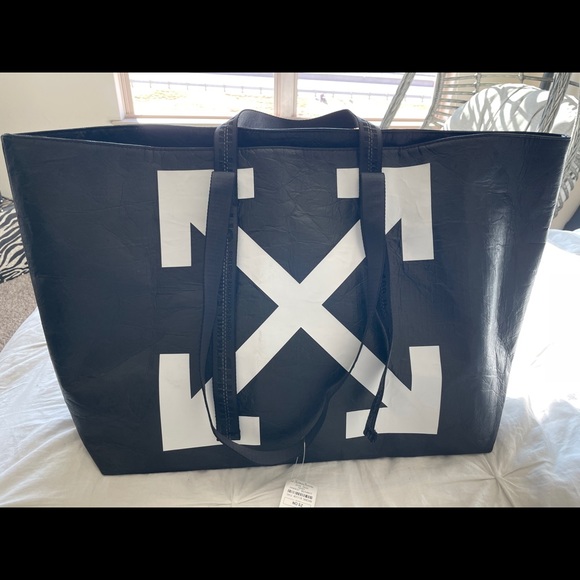 Off white oversized tote Clearance